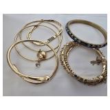 Gold Tone Vintage Bracelets