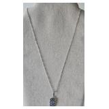 Sterling Silver 925  19' Chain with 925 Pendent
