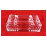 Ralph Lauren Plaid Crystal Trinket dresser box
