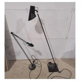 Two Adjustable Lights - Tallest is 48'H
