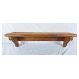 Wooden Knick knack shelf