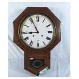 Made in USA wall clock. No glass for front.