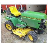 John Deere 425 riding lawn mower with 54" deck