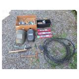 Welding lot! Welding cord, plasma cutter tips,