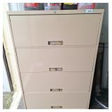 Filing cabinet. 36 " l x 18" w x 52 1/2" h