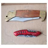 Pair of jack knifes