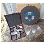 Tyrolit blade, Mastercraft 8" circular blade, etc