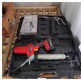 Trio of grease guns. Blacksmith has battery and