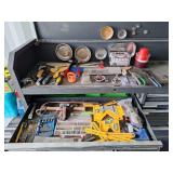 Bearing greaser, magnet trays, levels, bits,