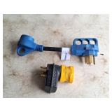 Heavy duty 220 extension conversion plug