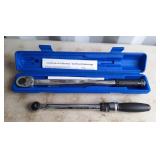 Power fist 1/2" torque wrench & Mastercraft 1/4"