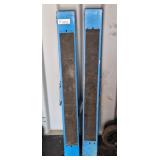 Pair of 38" folding metal saw horses