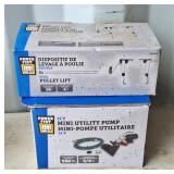 Power Fist Dual Pulley Lift and 12v mini utility