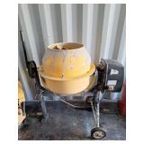Portable Electric Concrete Mixer.