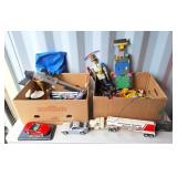 Burago Viper, Canadian Tire truck, bongo drums,