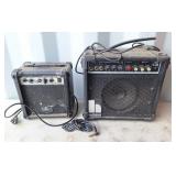 Holmes Tech T-20 and Kirk Hammett G-10 amps