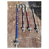 4 adjustable walking sticks