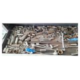 Socket lot! With drivers and 1 Johnson bar