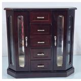 Mahogany Coloured Jewelry Box