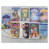 Disney and Fox VHS Tape Movies