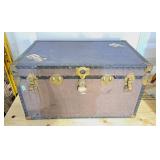 Vintage traveling trunk