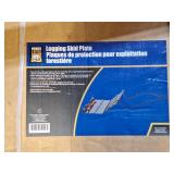 Power fist logging skid plate
