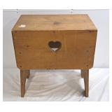 Wooden decorative plant stand - 20"wï¿½13"dï¿½21"h