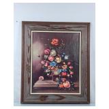 Lovely Floral Print - 21.5"Wx25.5"H