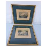 Windsor Castle & Vauxhall Bridge Framed Prints -