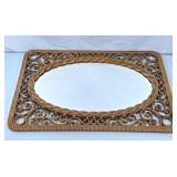Vintage Syroco Mirror - 24"Hx16"W