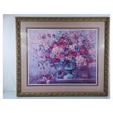 Lovely Barbera Mock Floral Print - 49.5"Wx34.5"H