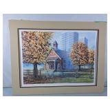 James Lumbers Schoolhouse Numbered Print 525/950 -