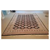 Mian Enterprises 100% wool carpet. 8x10