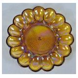 Vintage Carnival Glass Devilled Egg Tray