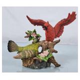 Ceramic Cardinal Figurine