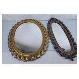 Pair of Ornatley Framed Mirrors