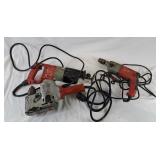 Milwaukee Sawzall, Hokehawg & 1/2" Hammer Drill