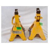 Pair of Powerfist 2 Ton Jack Stands
