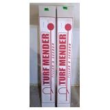Pair of turf mender tiller and seeder new in box