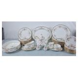 Beautiful Set of Paragon "Victorianna Rose" Fine