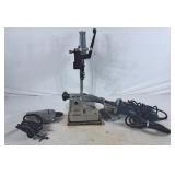 WolfCraft Drill Press, SunBeam Electric Sander,