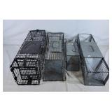 Assortment of Wire Live Traps