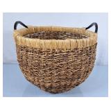 Large Woven Rattan Basket