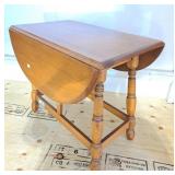 Double drop leaf table