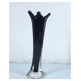 Vintage Rosenthal Glass Vase - 18.5"H, Stamped