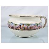Vintage Chamber Pot w/Asian Scene