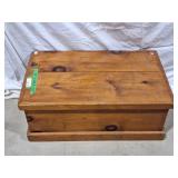 Wooden storage box