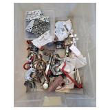 Steel Cable, Screw in Hooks, Pullies, etc.