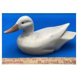 Lancaster PA Signed Wooden Duckling Decoy