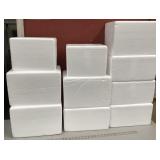 10 Styrofoam Coolers